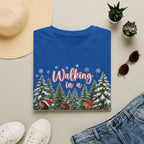 Walking in a Wiener Wonderland Forest Dogs Holiday Shirt