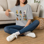 Reading Dogs T-Shirt — Cute Puppy Book Club Graphic Tee