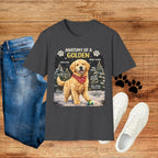 Anatomy of a Golden T-Shirt – Funny Golden Retriever Dog Tee