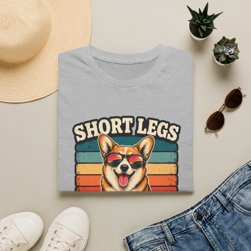 Corgi 'Short Legs, Big Attitude' T-Shirt