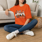 Halloween 'Boo Crew' Dog T-Shirt — Cute Puppy Ghosts & Pumpkins