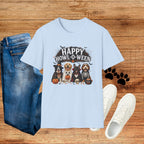 Happy Howl-O-Ween Dog T-Shirt — Halloween Puppy Costume Tee