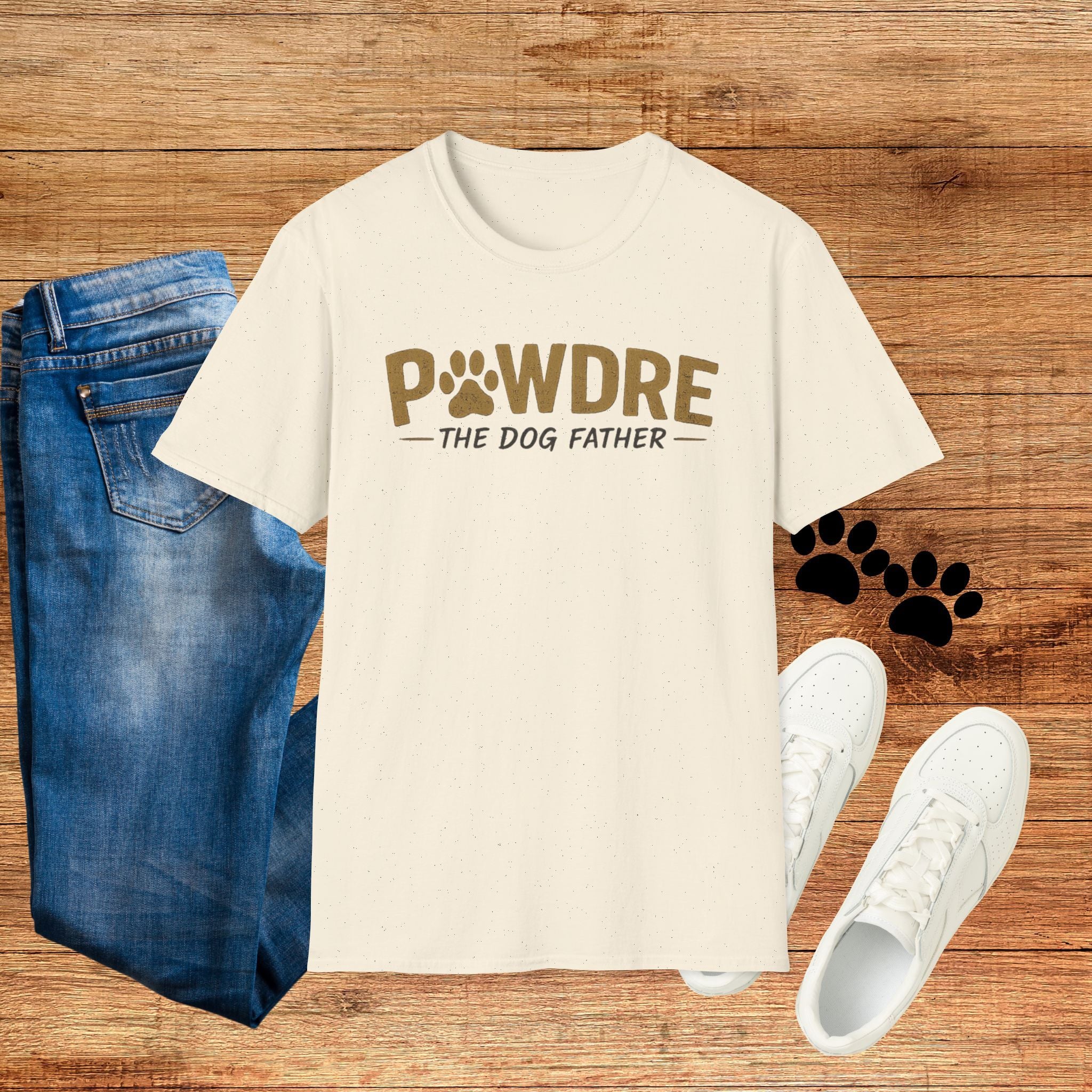 Pawdre: The Dog Father Funny Dog Lover Tee