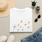 Dandelion with Flying Corgis Graphic Tee