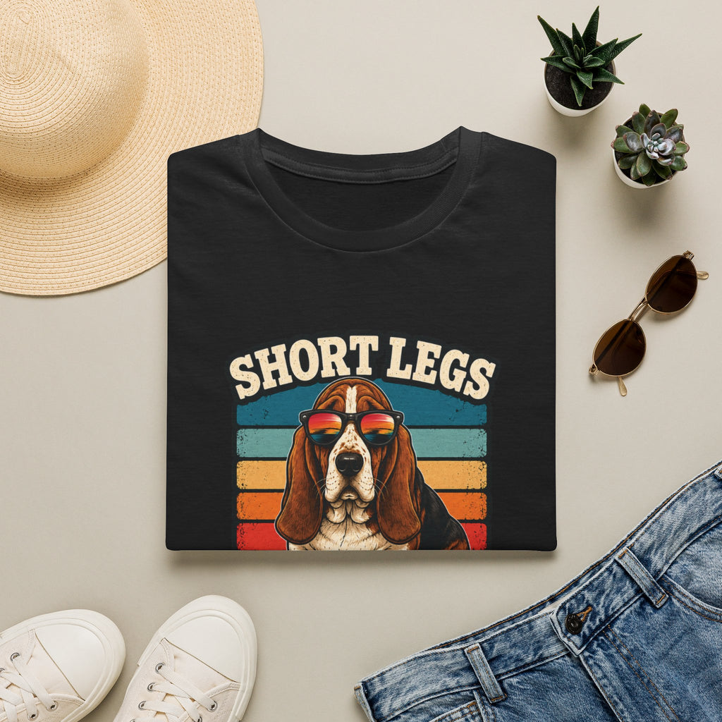 Basset Hound 'Shortlegs Big Attitude' T-Shirt