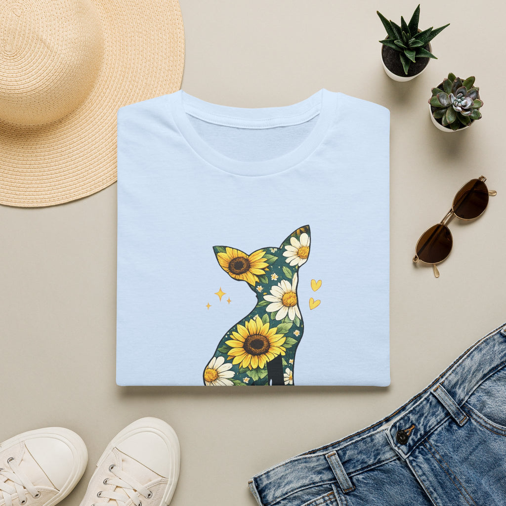 Sunflower Chihuahua Mama T-Shirt