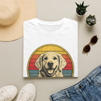 Retro "Show Me Your Doggies" Golden Retriever Tee