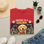 Anatomy of a Golden T-Shirt – Funny Golden Retriever Dog Tee