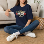 Dog Gun T-Shirt — Retro Patriotic Puppy Graphic Tee