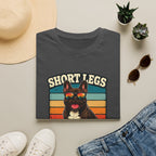 Short Legs Big Attitude T-Shirt — Retro French Bulldog Graphic Tee