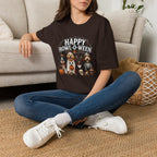 Happy Howl-O-Ween Dog T-Shirt — Halloween Puppy Costume Tee