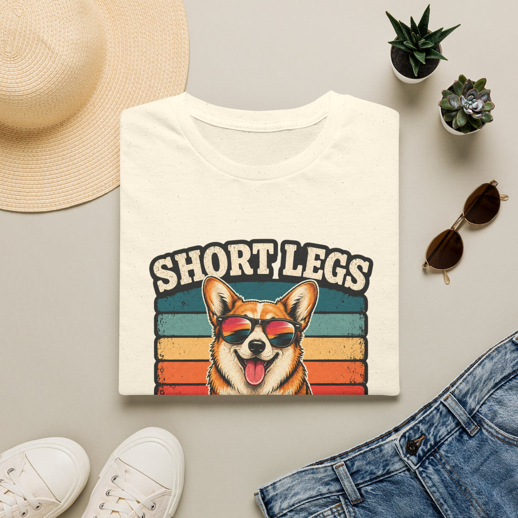 Corgi 'Short Legs, Big Attitude' T-Shirt