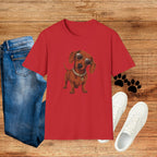 Dachshund Sunglasses T-Shirt — Cool Wiener Dog Graphic Tee