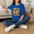 Bulldog Short Legs, Big Attitude Retro T-Shirt