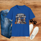 Happy Howl-O-Ween Dog T-Shirt — Halloween Puppy Costume Tee