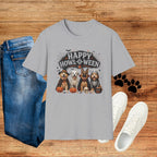 Happy Howl-O-Ween T-Shirt — Cute Dogs Halloween Graphic Tee