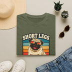Pug T-Shirt — Short Legs, Big Attitude Retro Dog Tee