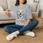 Dog Mom T‑Shirt — 'Best Dog Mom Ever' Golden Retriever Tee