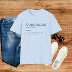 Dogaholic Definition Tee for Dog Lovers