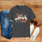 Halloween 'Boo Crew' Dog T-Shirt — Cute Puppy Ghosts & Pumpkins