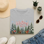 Walking in a Wiener Wonderland Forest Dogs Holiday Shirt