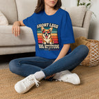 Corgi 'Short Legs, Big Attitude' T-Shirt