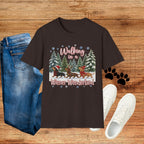 Walking in a Wiener Wonderland Forest Dogs Holiday Shirt