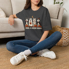Halloween Huskies T-Shirt — "Howl-O-Ween Squad" Cute Dog Costume Tee