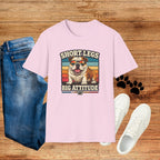 Bulldog Short Legs, Big Attitude Retro T-Shirt