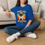 Pug T-Shirt — Short Legs, Big Attitude Retro Dog Tee
