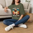 Pug T-Shirt — Short Legs, Big Attitude Retro Dog Tee