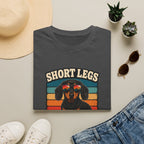 Short Legs Big Attitude T-Shirt — Retro Dachshund Graphic Tee