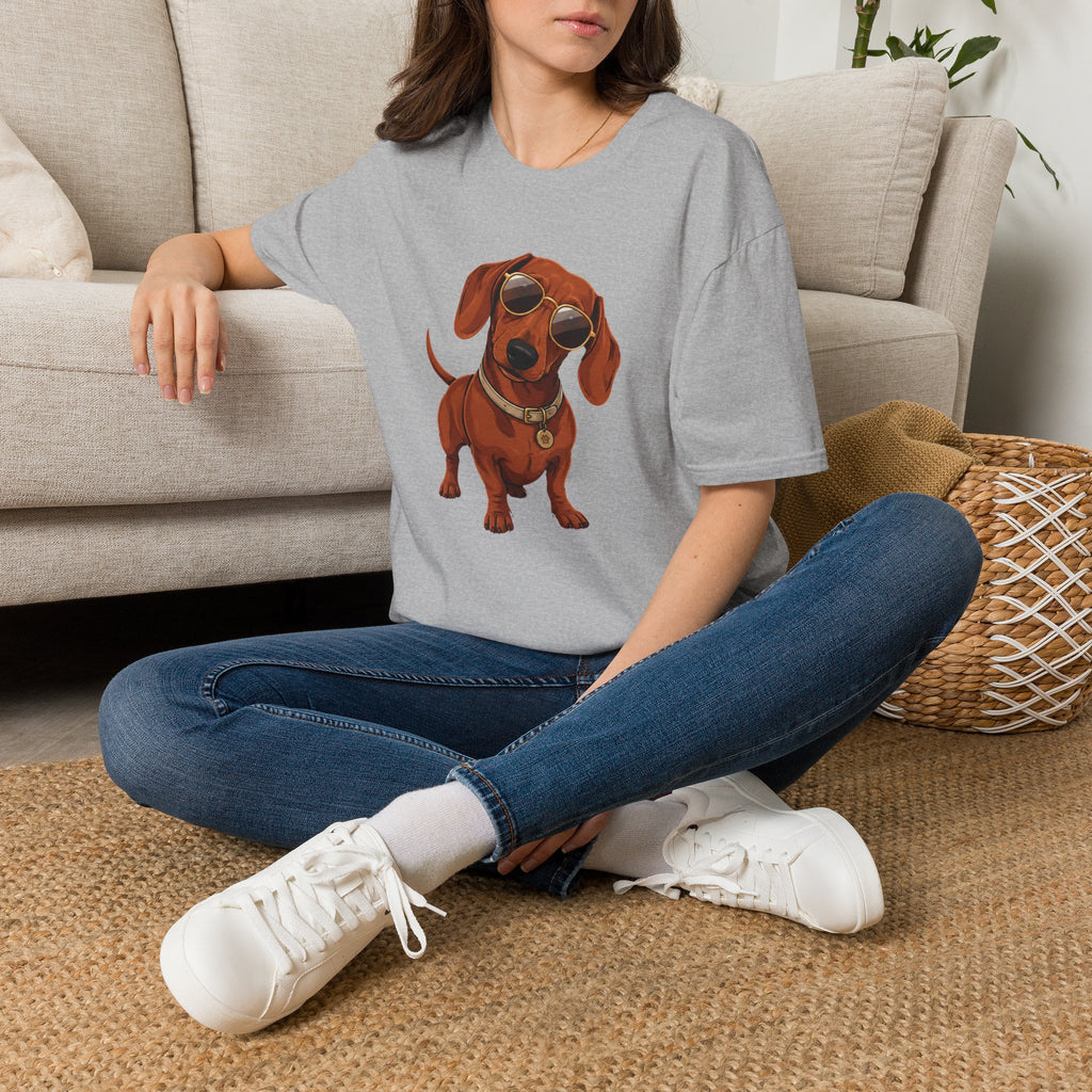 Dachshund Sunglasses T-Shirt — Cool Wiener Dog Graphic Tee