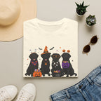 Halloween Black Labrador T-Shirt — Happy Howl-O-Ween Cute Dog Costume Tee