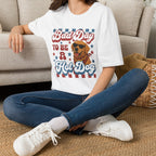 Bad Day to Be a Hot Dog T-Shirt — Retro Patriotic Dog Graphic Tee