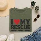 I Love My Rescue Dog T-Shirt