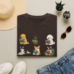 Reading Dogs T-Shirt — Cute Puppy Book Club Graphic Tee