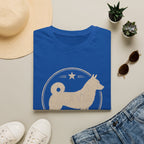 Swedish Vallhund Tee — Vintage Circle Logo Shirt for Dog Lovers