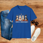 Halloween Huskies T-Shirt — "Howl-O-Ween Squad" Cute Dog Costume Tee