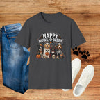 Happy Howl-O-Ween Dog T-Shirt — Halloween Puppy Costume Tee