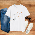 Dandelion with Flying Corgis Graphic Tee