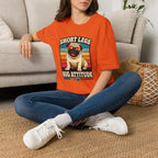 Pug T-Shirt — Short Legs, Big Attitude Retro Dog Tee