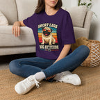 Pug T-Shirt — Short Legs, Big Attitude Retro Dog Tee