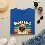 Pug T-Shirt — Short Legs, Big Attitude Retro Dog Tee