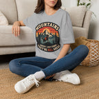 Mountains Aren't Just Funny They're Hill Areas T-Shirt — Retro Hiking Graphic Tee