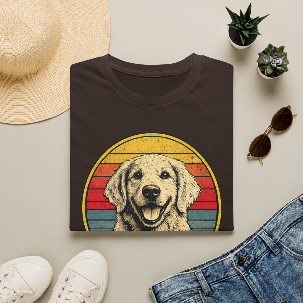 Retro "Show Me Your Doggies" Golden Retriever Tee