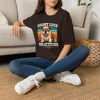 Bulldog Short Legs, Big Attitude Retro T-Shirt