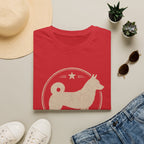 Swedish Vallhund Tee — Vintage Circle Logo Shirt for Dog Lovers