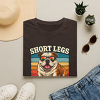 Bulldog Short Legs, Big Attitude Retro T-Shirt