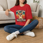 Corgi 'Short Legs, Big Attitude' T-Shirt